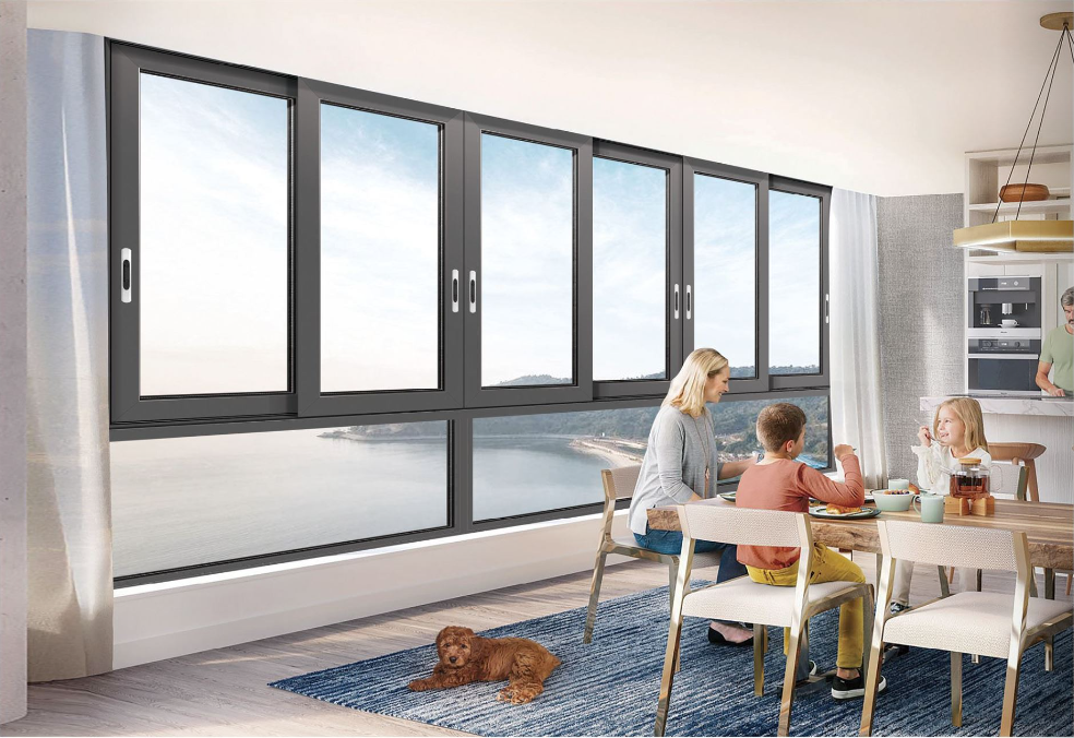 Heat Insulation Broken Bridge Sliding Window Series(图2)